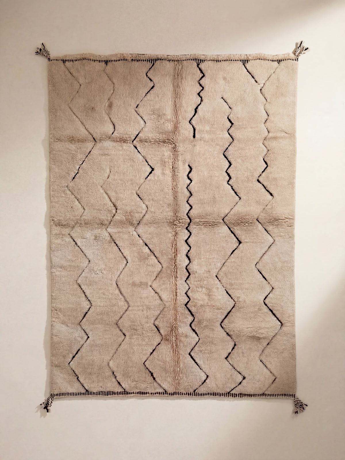 Ullteppe 265×185 cm – Håndlaget Mrirt