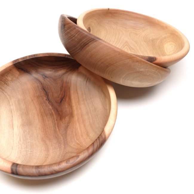 Valnøtt bolle 30 cm - Bilde 2