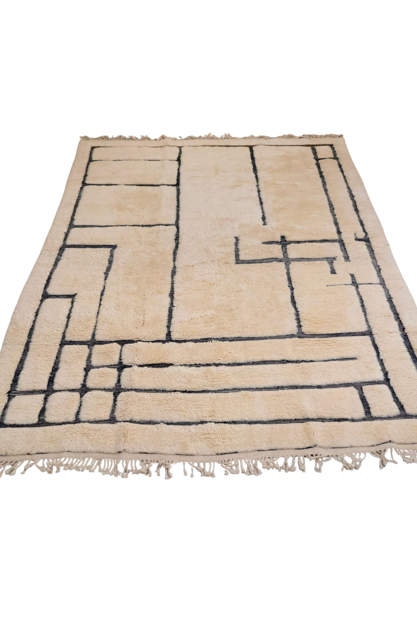 Ullteppe 346x251 cm – Håndlaget Mrirt